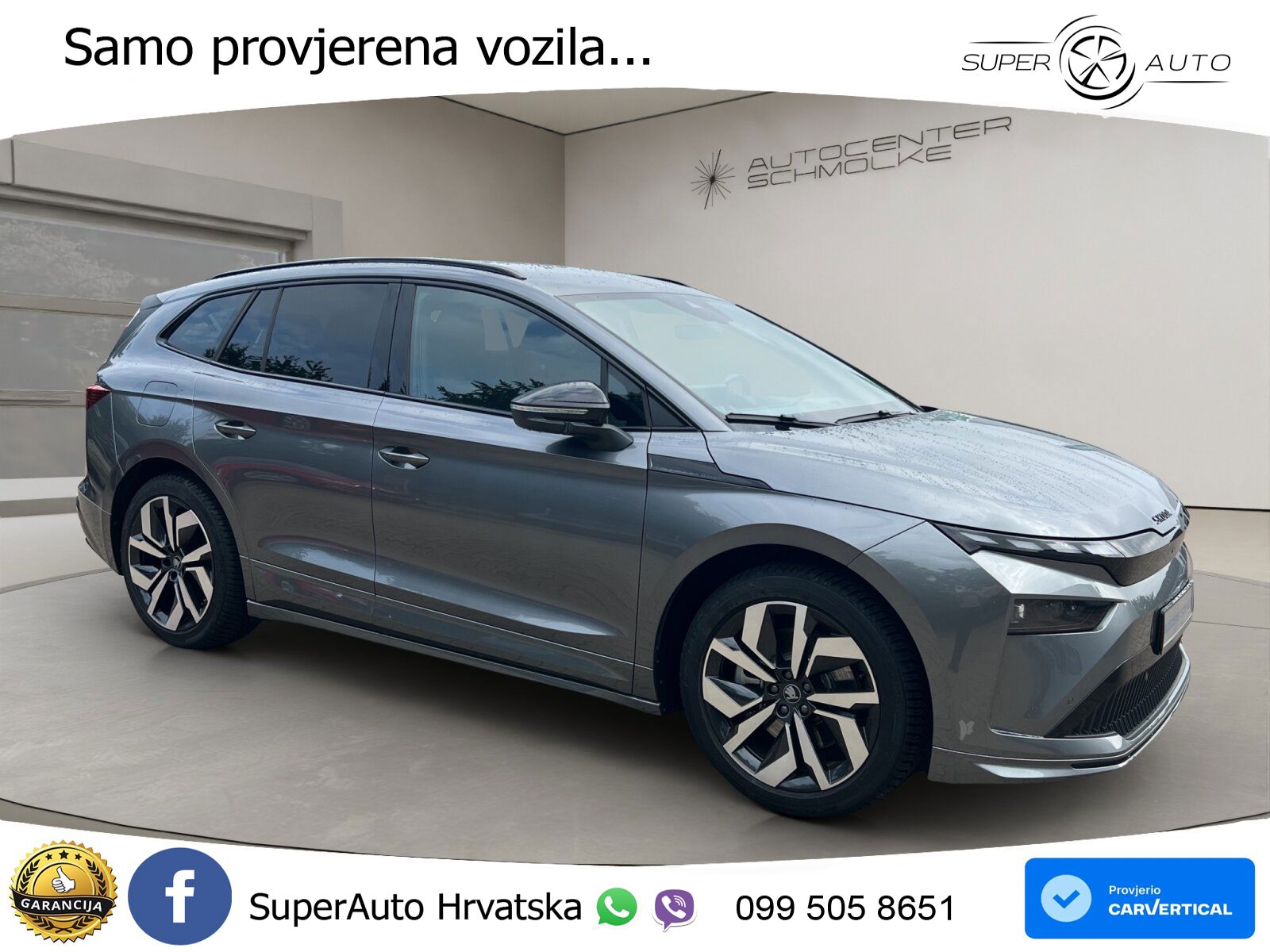 Škoda Enyaq 85 82 kWh (286 KS) SportLine LED+GR SJED+ACC