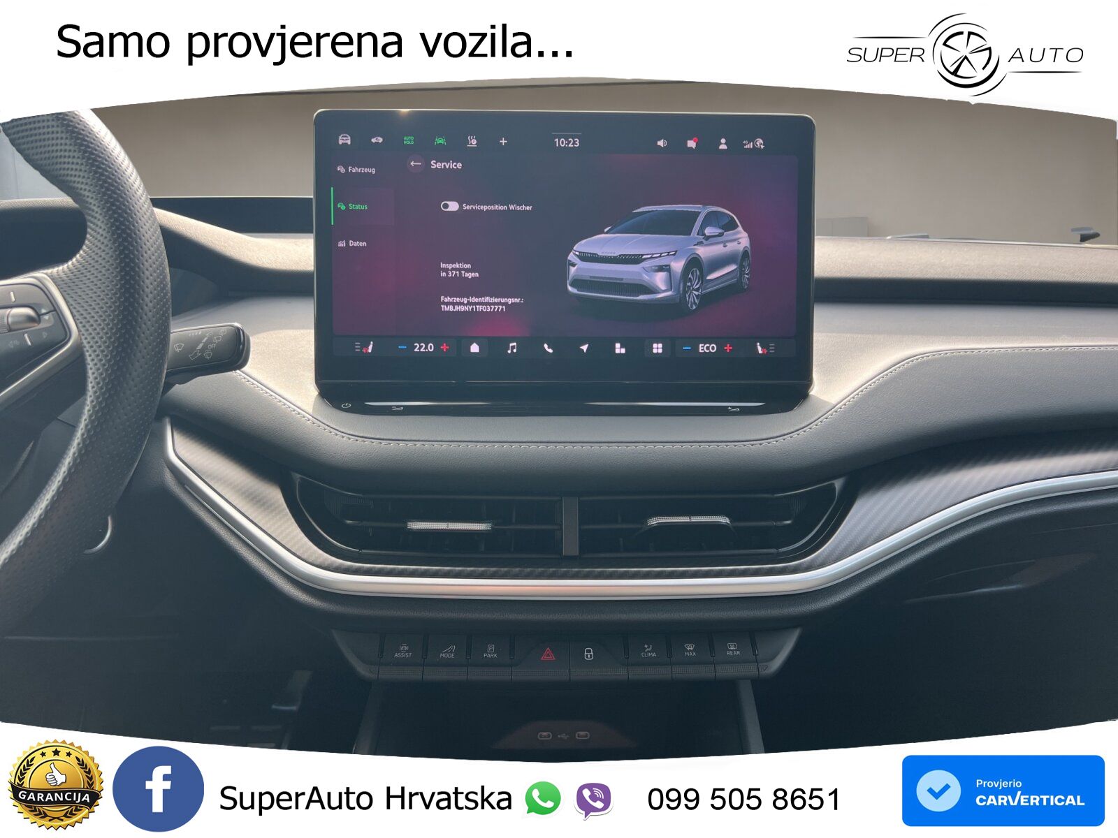 Škoda Enyaq 85 82 kWh (286 KS) SportLine LED+GR SJED+ACC