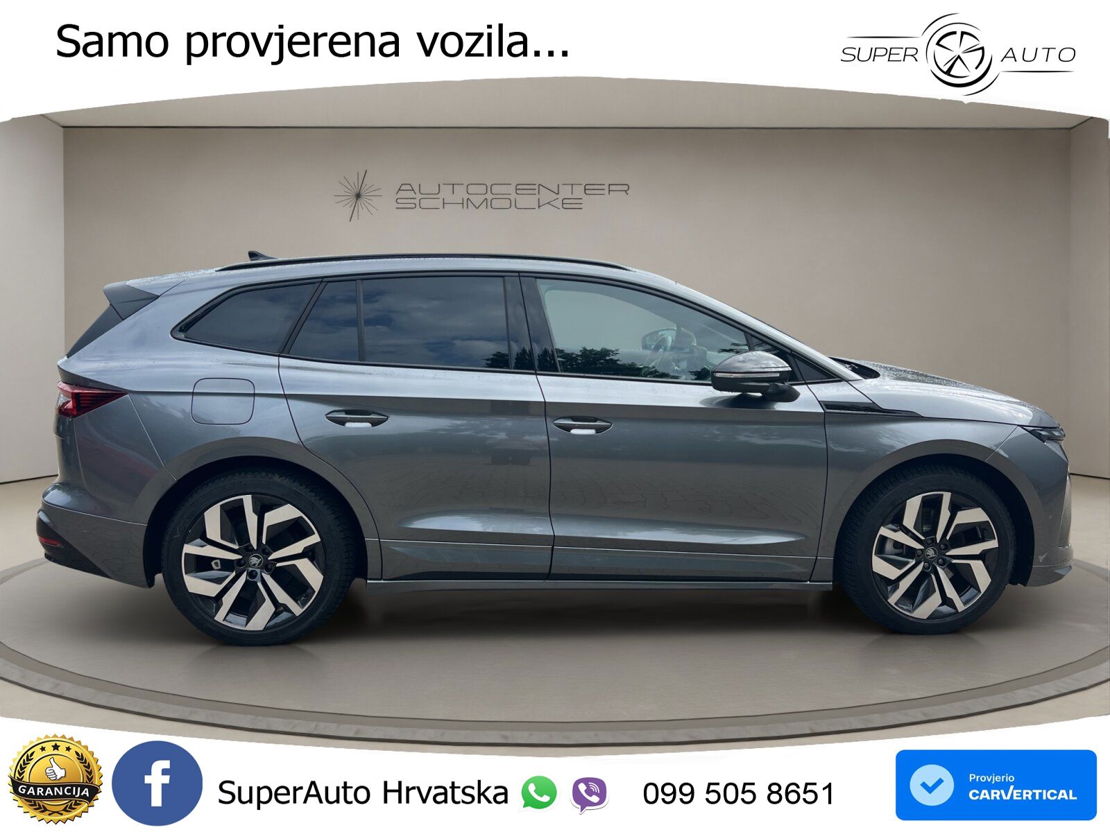 Škoda Enyaq 85 82 kWh (286 KS) SportLine LED+GR SJED+ACC