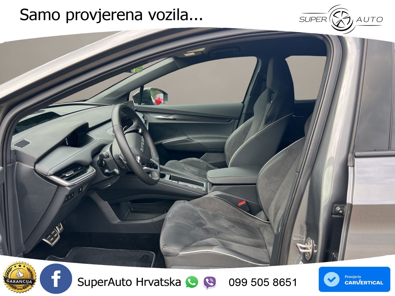 Škoda Enyaq 85 82 kWh (286 KS) SportLine LED+GR SJED+ACC
