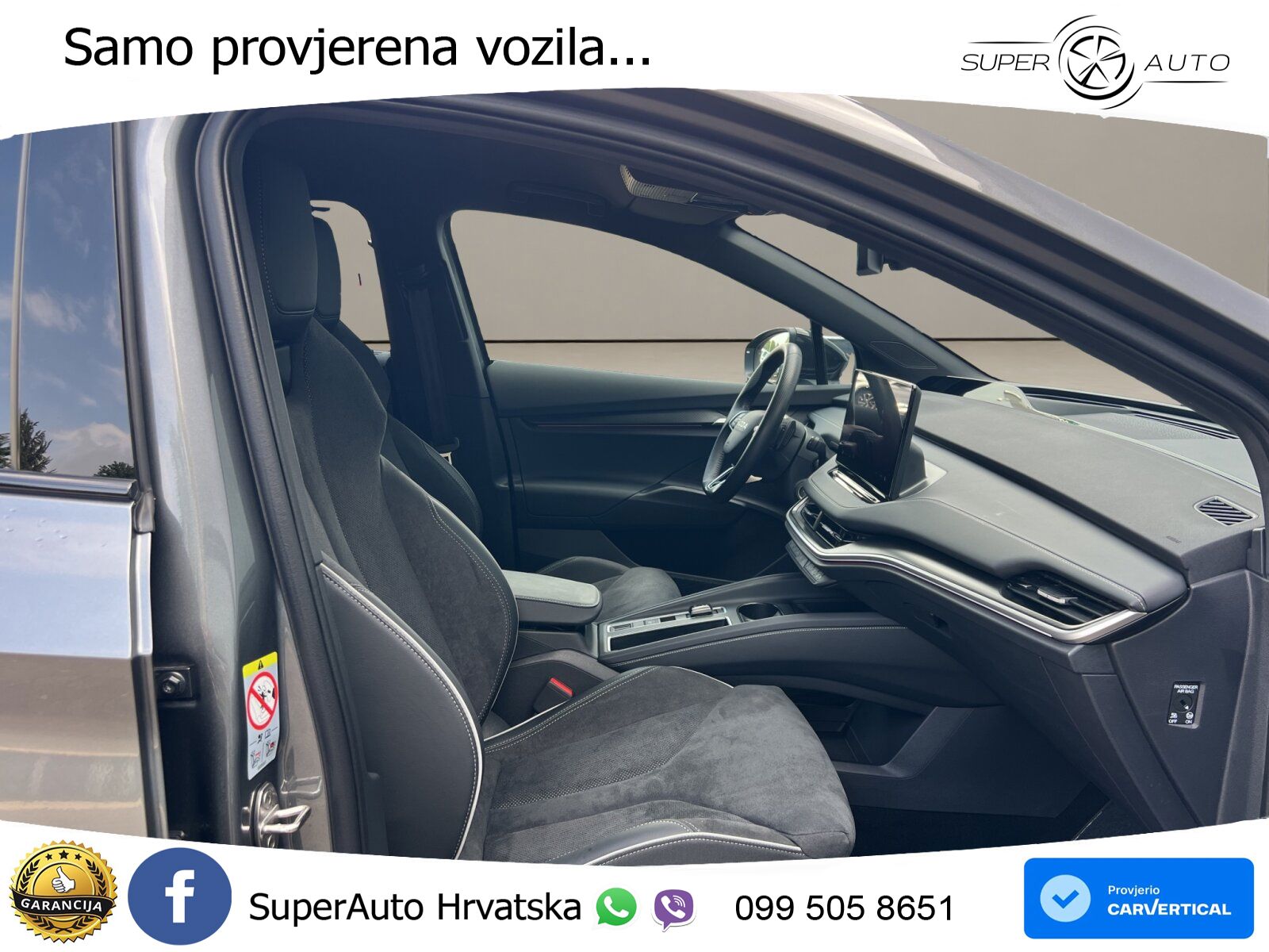 Škoda Enyaq 85 82 kWh (286 KS) SportLine LED+GR SJED+ACC