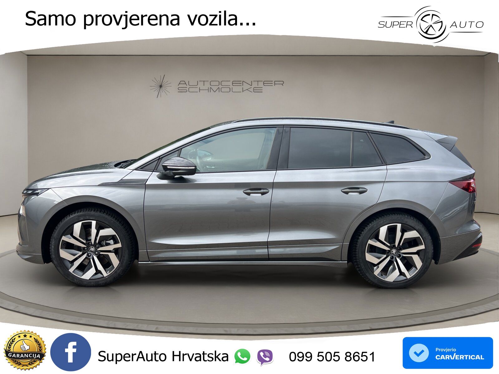 Škoda Enyaq 85 82 kWh (286 KS) SportLine LED+GR SJED+ACC