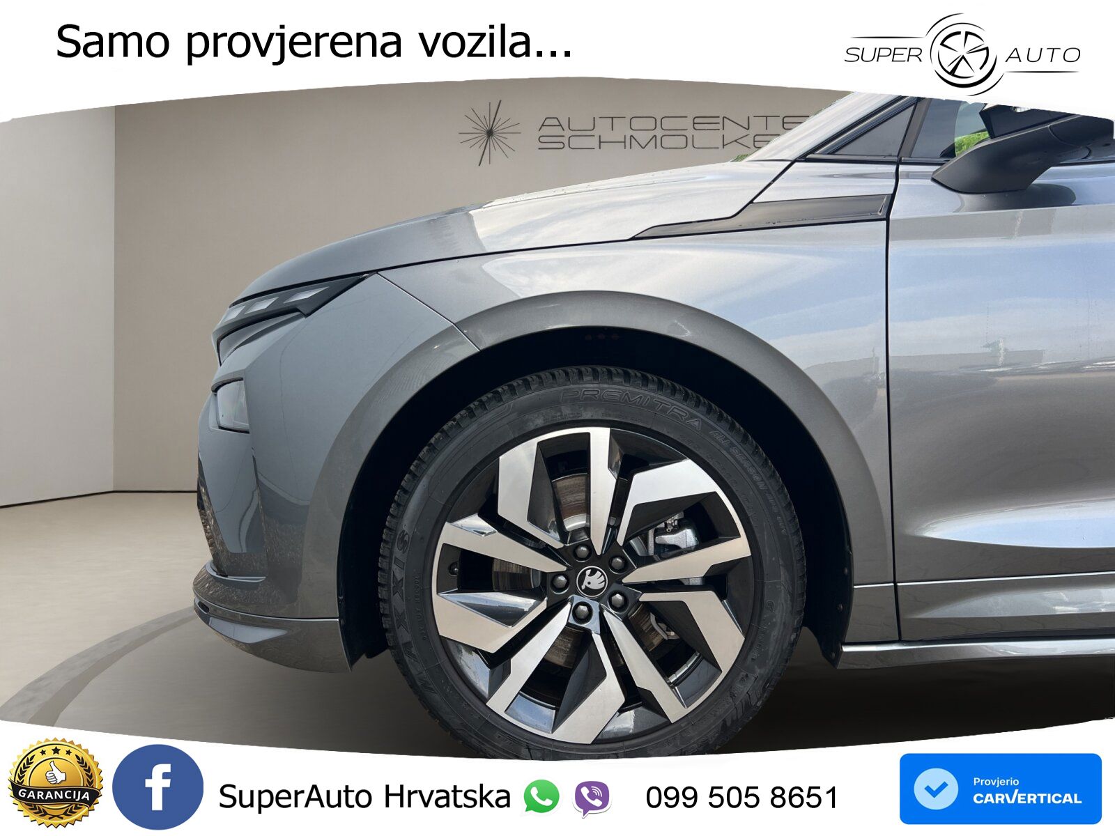 Škoda Enyaq 85 82 kWh (286 KS) SportLine LED+GR SJED+ACC