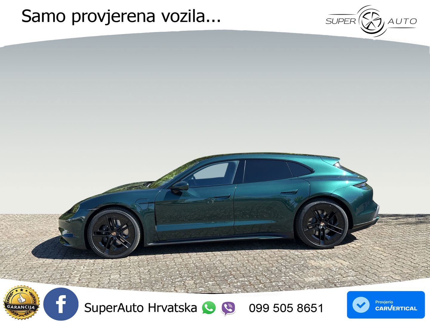 Porsche Taycan Sport Turismo 105 kWh (435 KS)