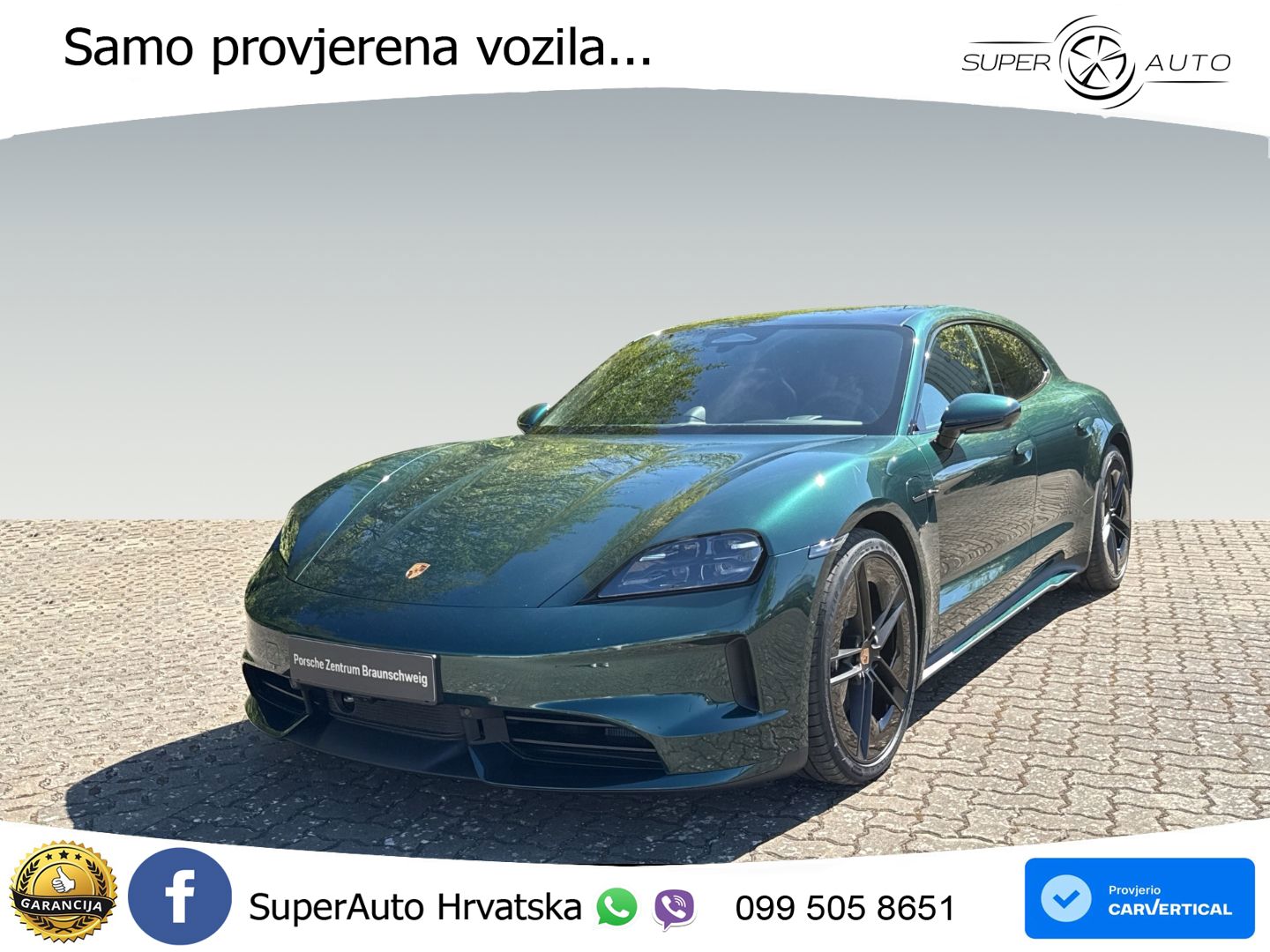 Porsche Taycan Sport Turismo 105 kWh (435 KS)