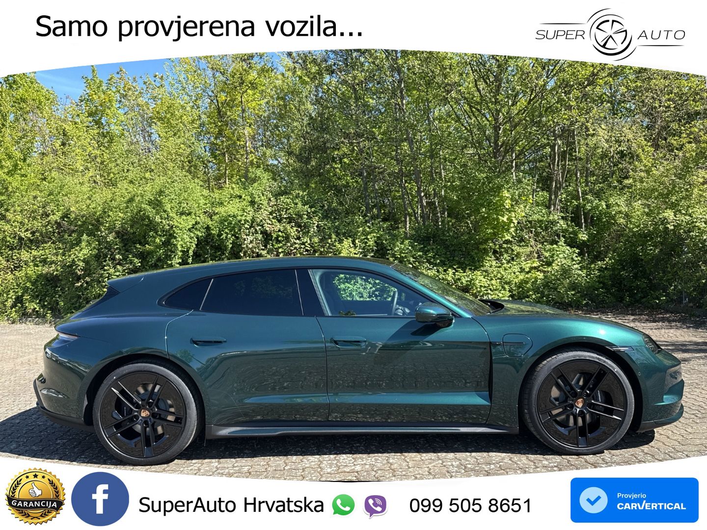 Porsche Taycan Sport Turismo 105 kWh (435 KS)