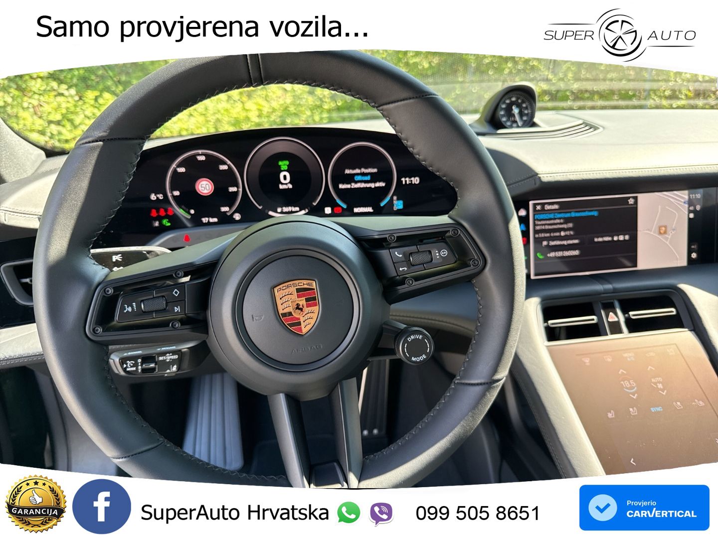 Porsche Taycan Sport Turismo 105 kWh (435 KS)
