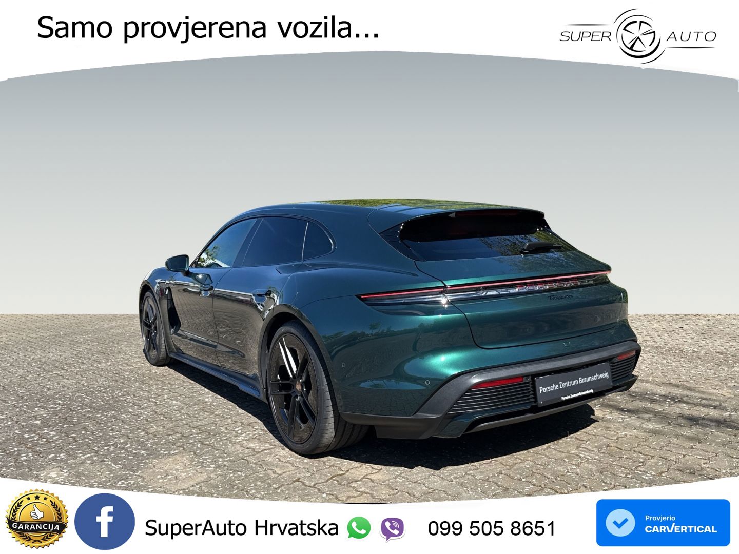 Porsche Taycan Sport Turismo 105 kWh (435 KS)