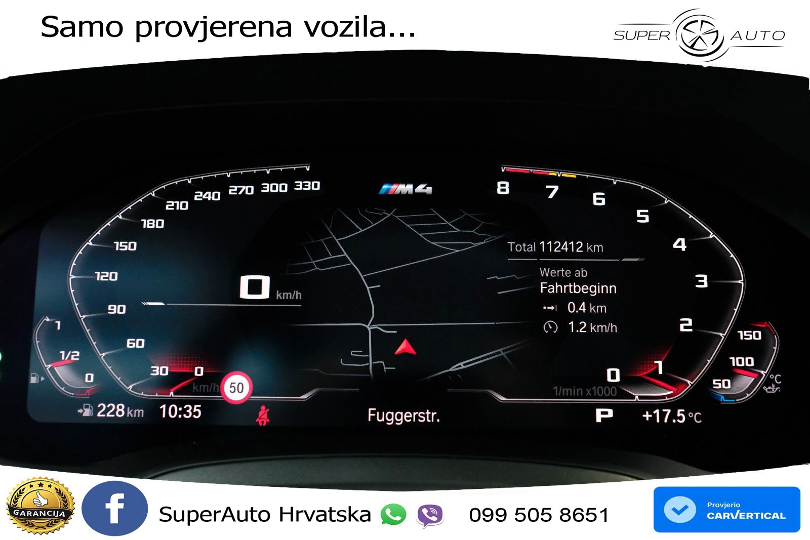BMW M4 Competition 3.0 (510 KS) Steptronic