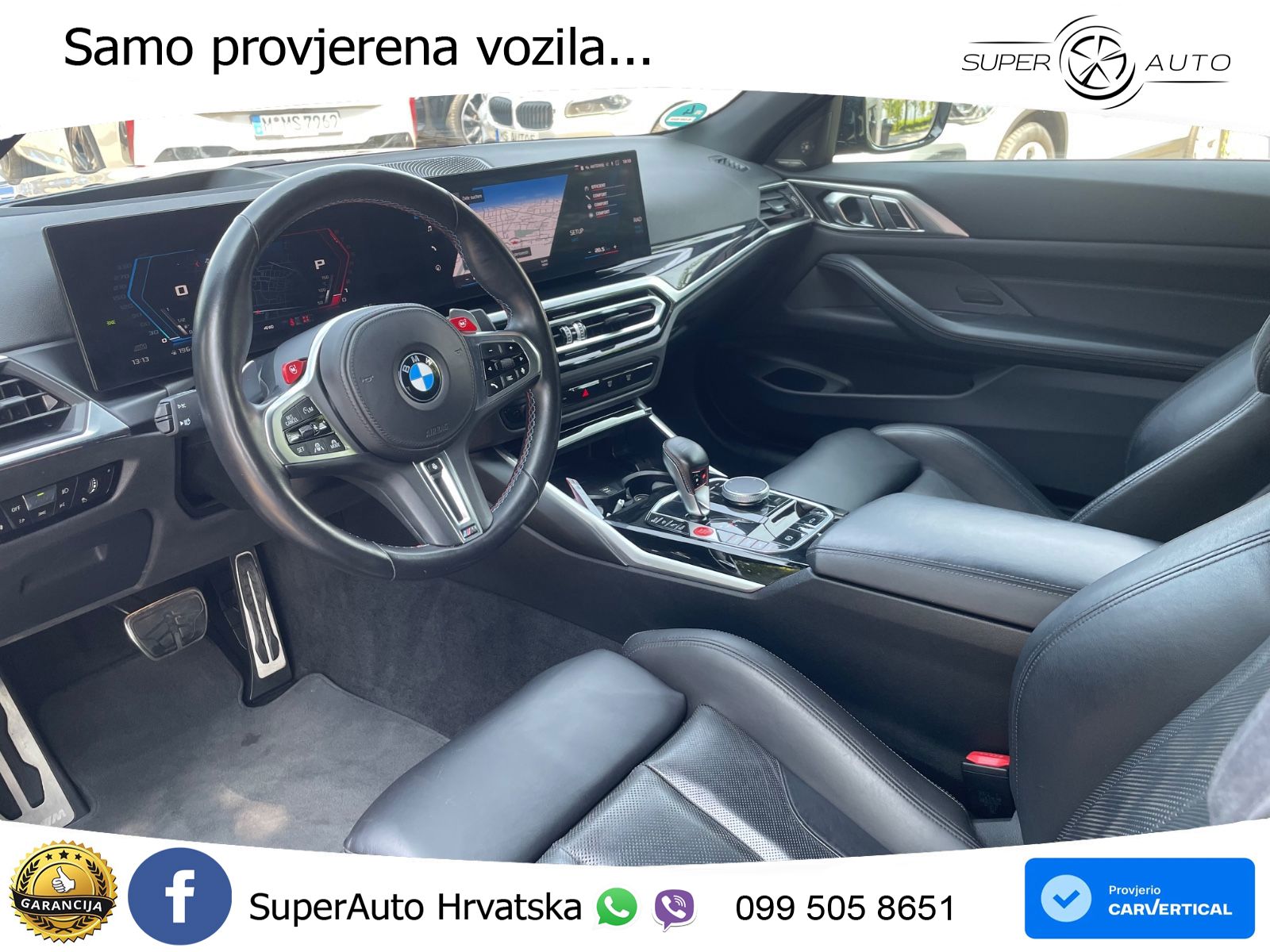 BMW M4 Competition 3.0 (510 KS) Steptronic LED+GR SJED+ACC