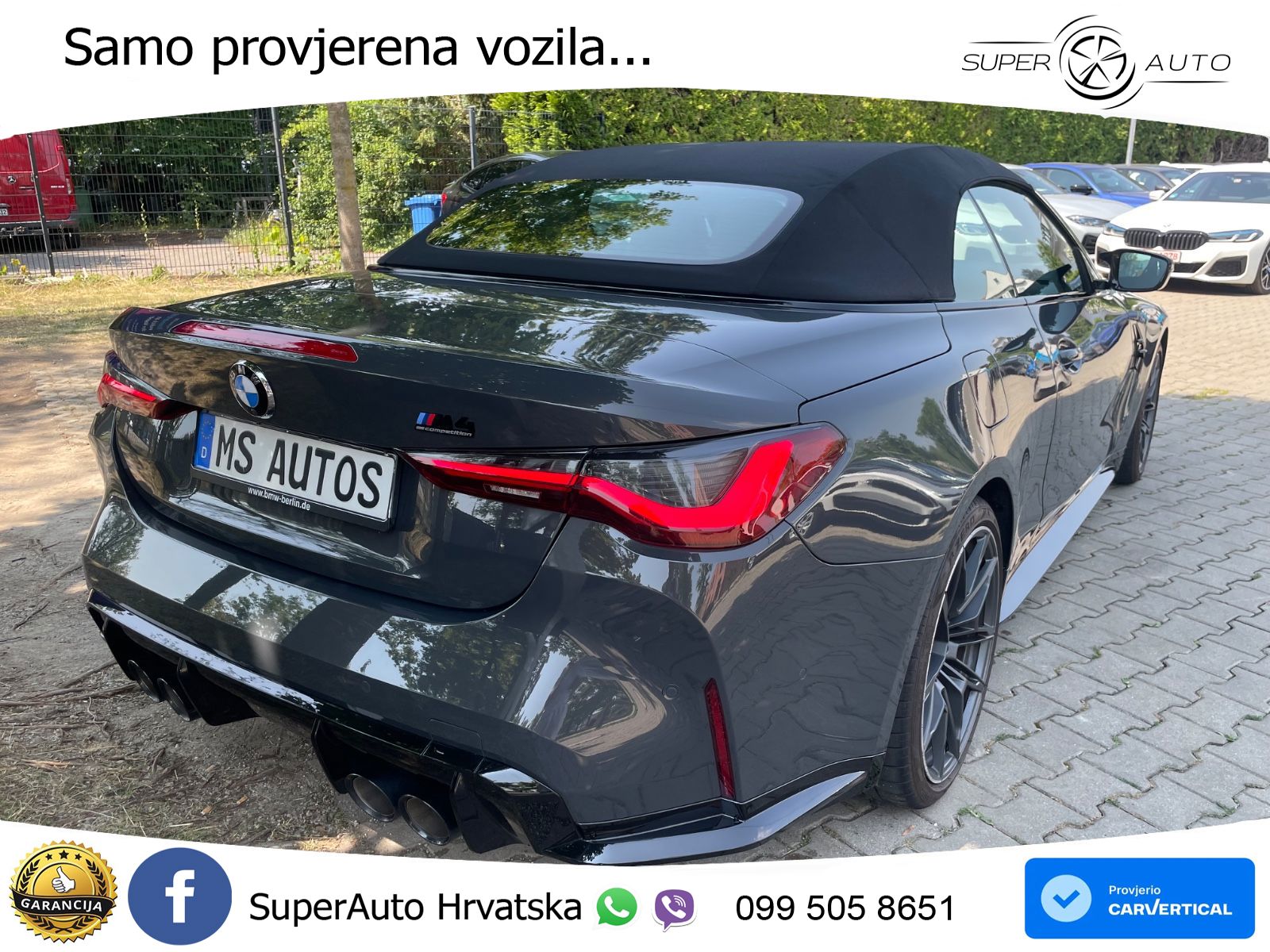BMW M4 Competition 3.0 (510 KS) Steptronic LED+GR SJED+ACC
