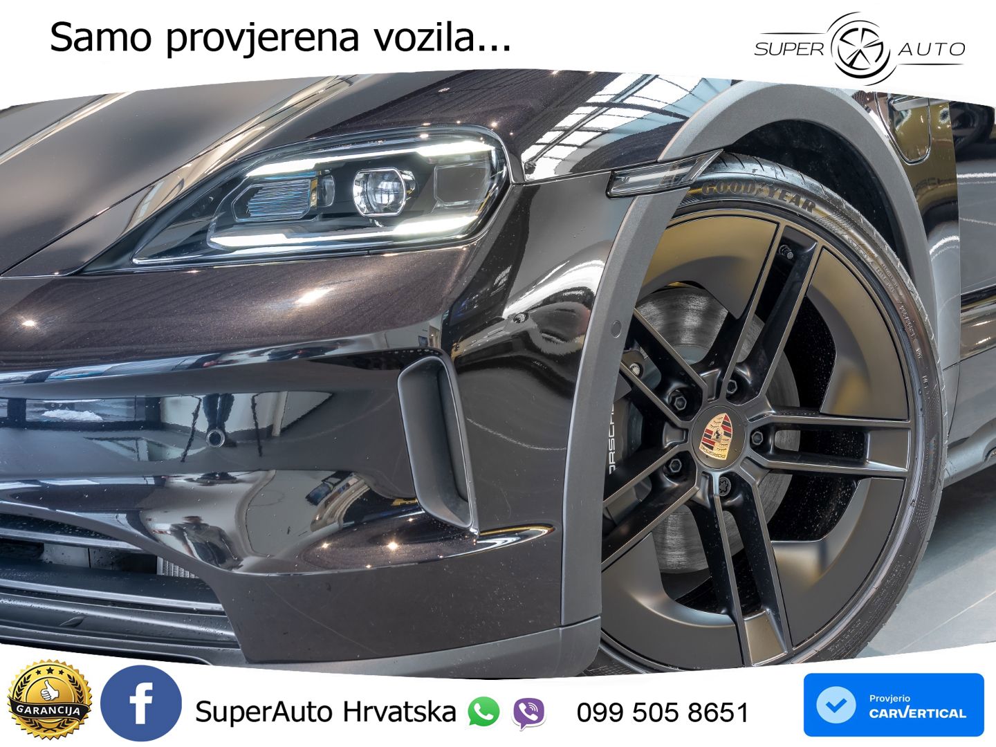Porsche Taycan Cross Turismo 4 105 kWh (435 KS)