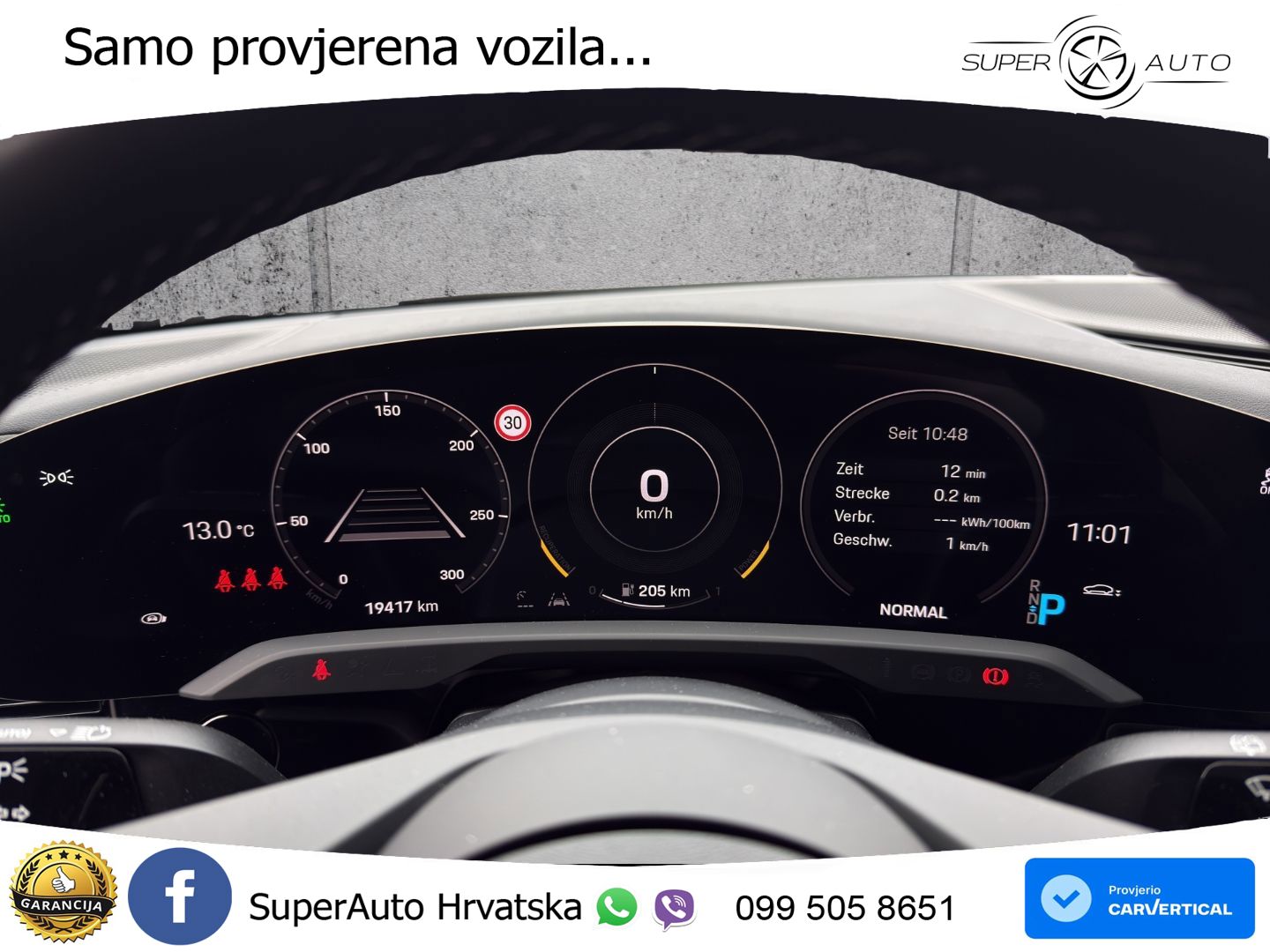 Porsche Taycan Sport Turismo Performance Plus 93.4 kWh (476 KS)