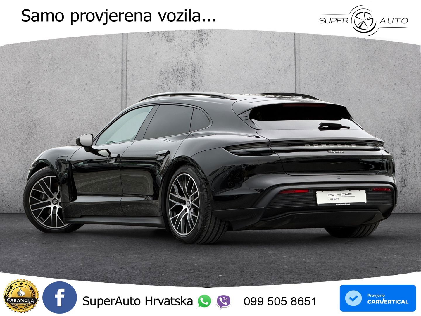 Porsche Taycan Sport Turismo Performance Plus 93.4 kWh (476 KS)