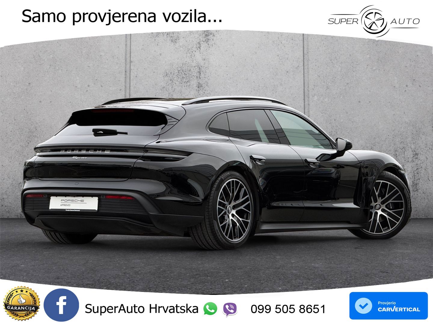 Porsche Taycan Sport Turismo Performance Plus 93.4 kWh (476 KS)