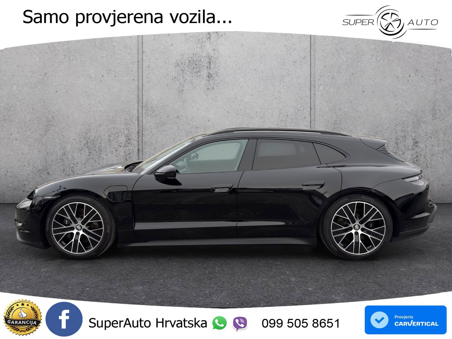 Porsche Taycan Sport Turismo Performance Plus 93.4 kWh (476 KS)