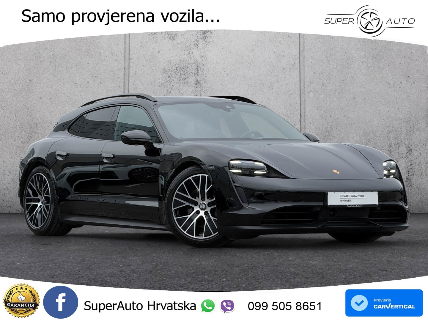 Porsche Taycan Sport Turismo Performance Plus 93.4 kWh (476 KS)