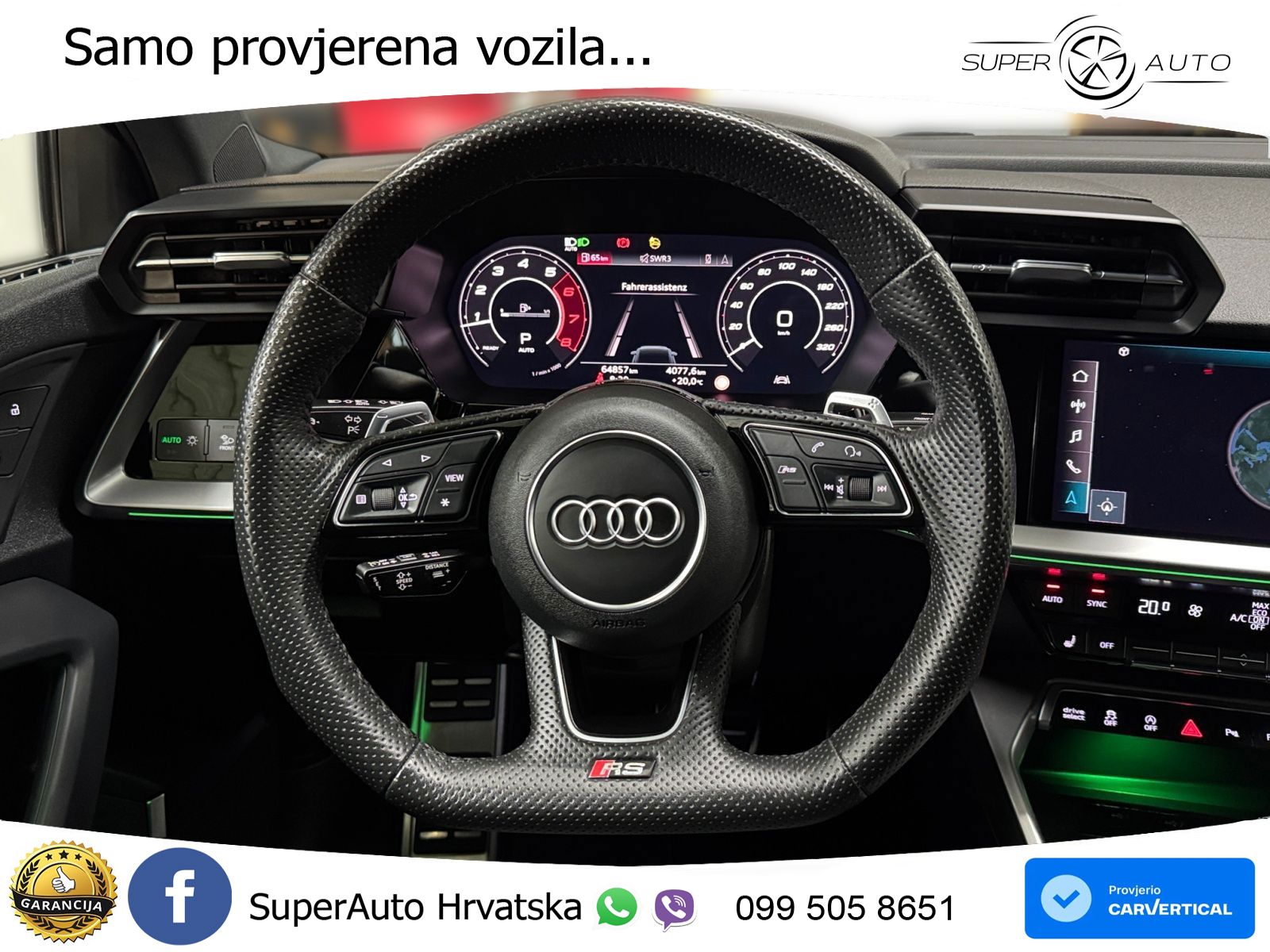 Audi RS3 Sedan 2.5 TFSI (400 KS) quattro S tronic