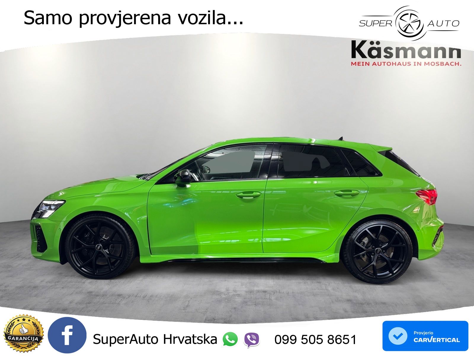Audi RS3 Sedan 2.5 TFSI (400 KS) quattro S tronic