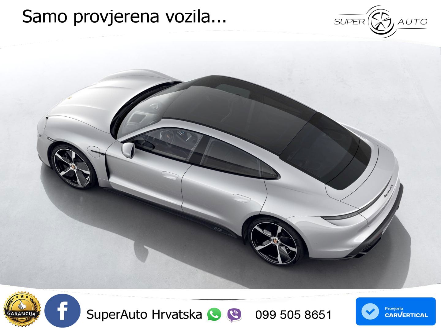 Porsche Taycan GTS Performance Plus 93.4 kWh (598 KS)