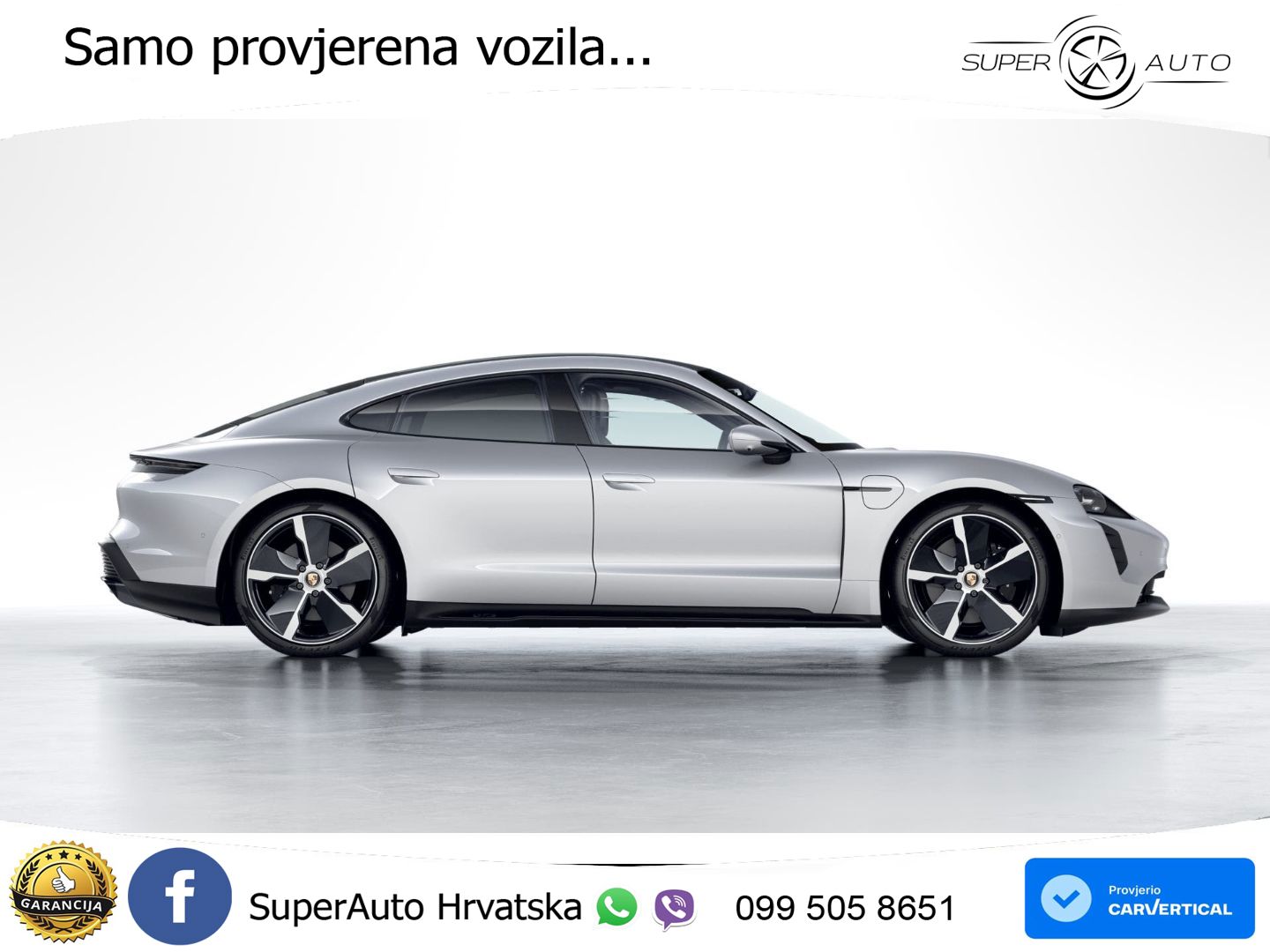 Porsche Taycan GTS Performance Plus 93.4 kWh (598 KS)