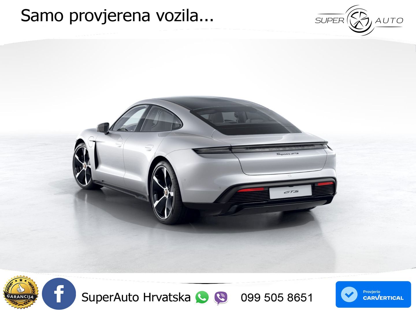 Porsche Taycan GTS Performance Plus 93.4 kWh (598 KS)