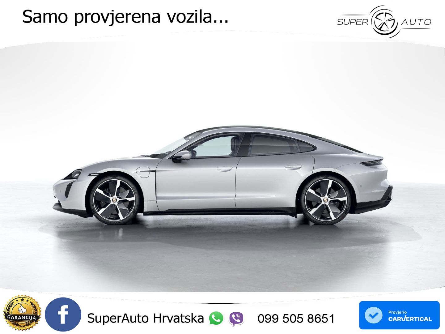 Porsche Taycan GTS Performance Plus 93.4 kWh (598 KS)