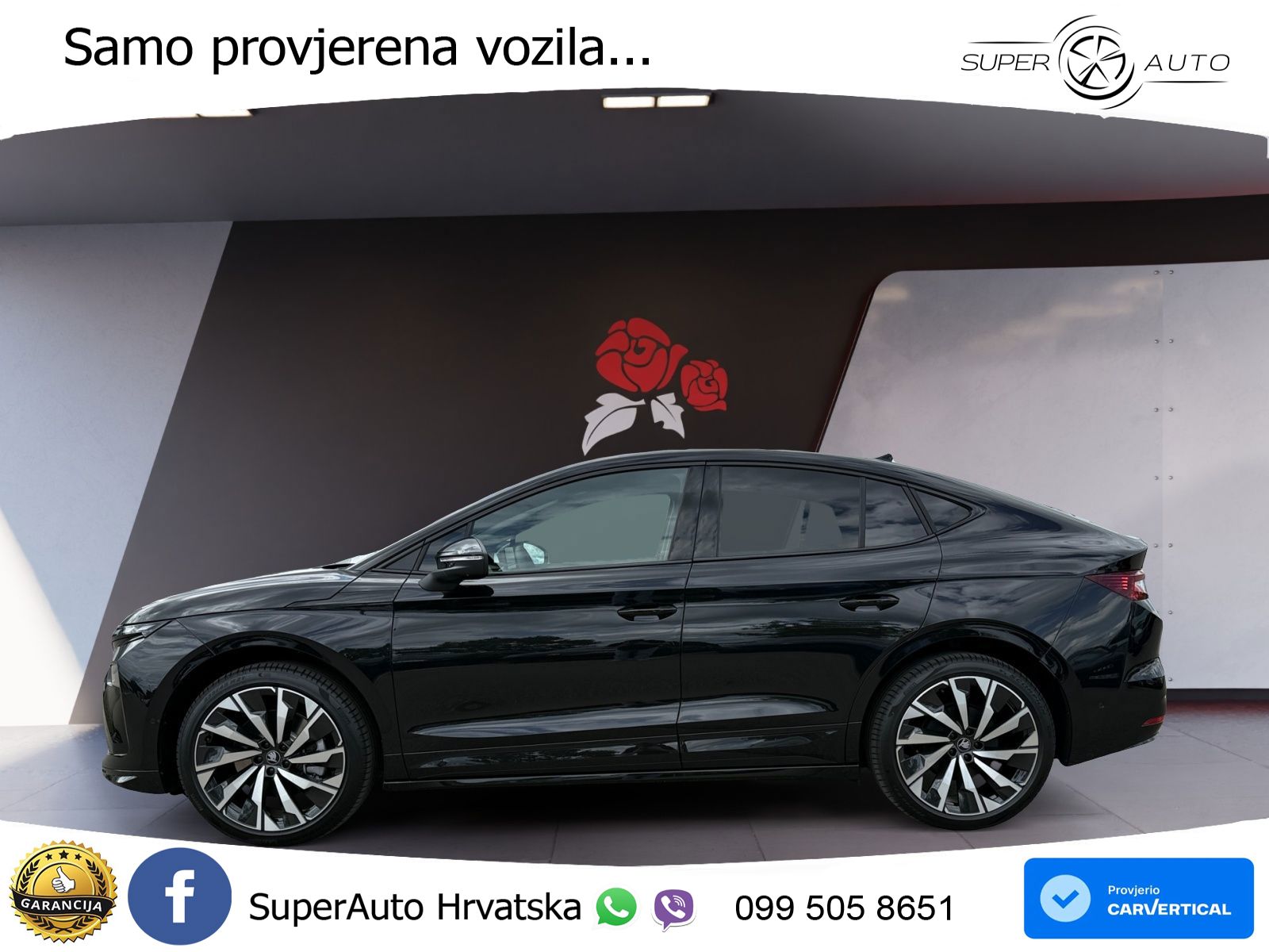Škoda Enyaq Coupe iV 85 82 kWh (286 KS) SportLine LED+GR SJED+ACC