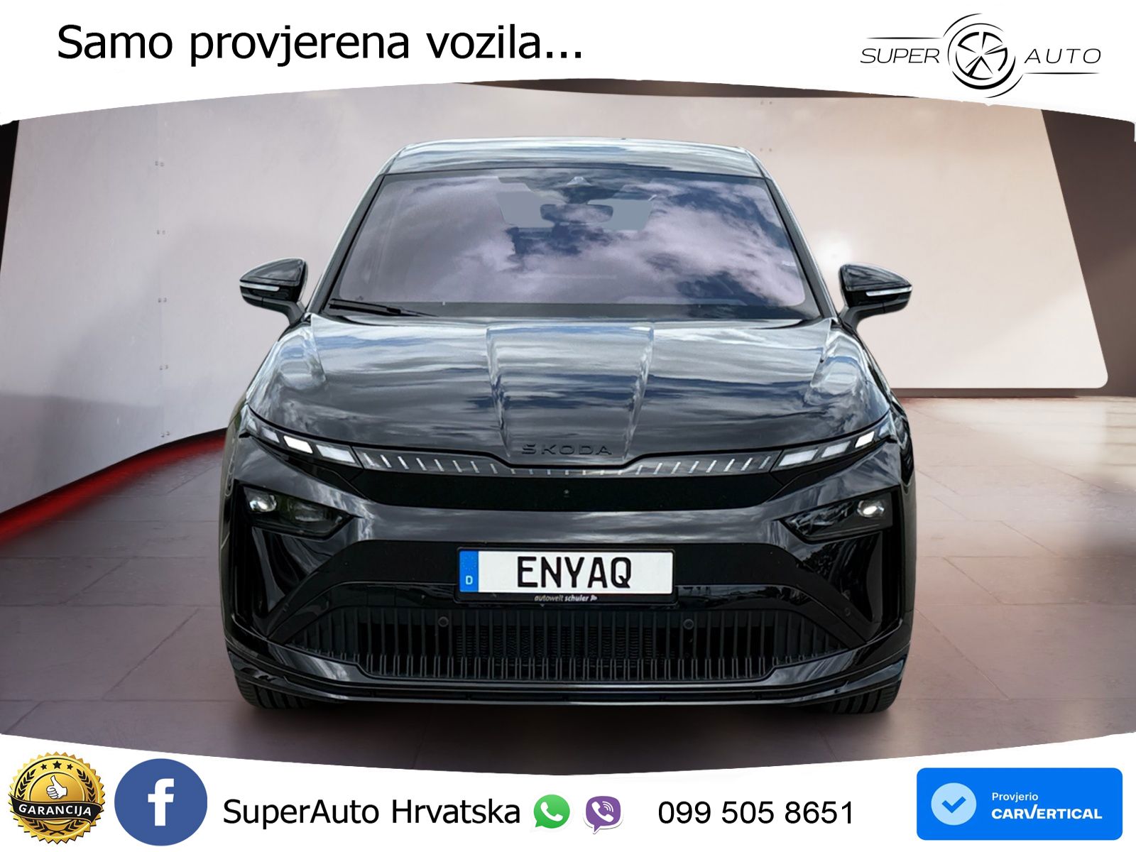 Škoda Enyaq Coupe iV 85 82 kWh (286 KS) SportLine LED+GR SJED+ACC