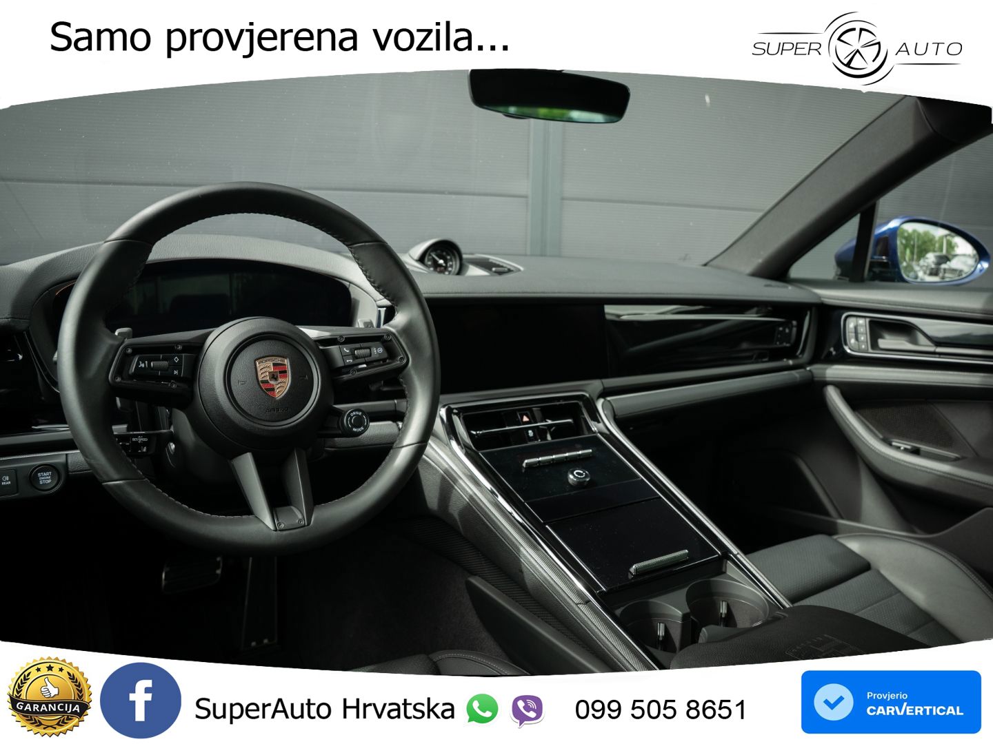 Porsche Panamera 4 2.9 V6 (470 KS) E-Hybrid PDK ACC+HEAD+4xGR SJED+360+PANO