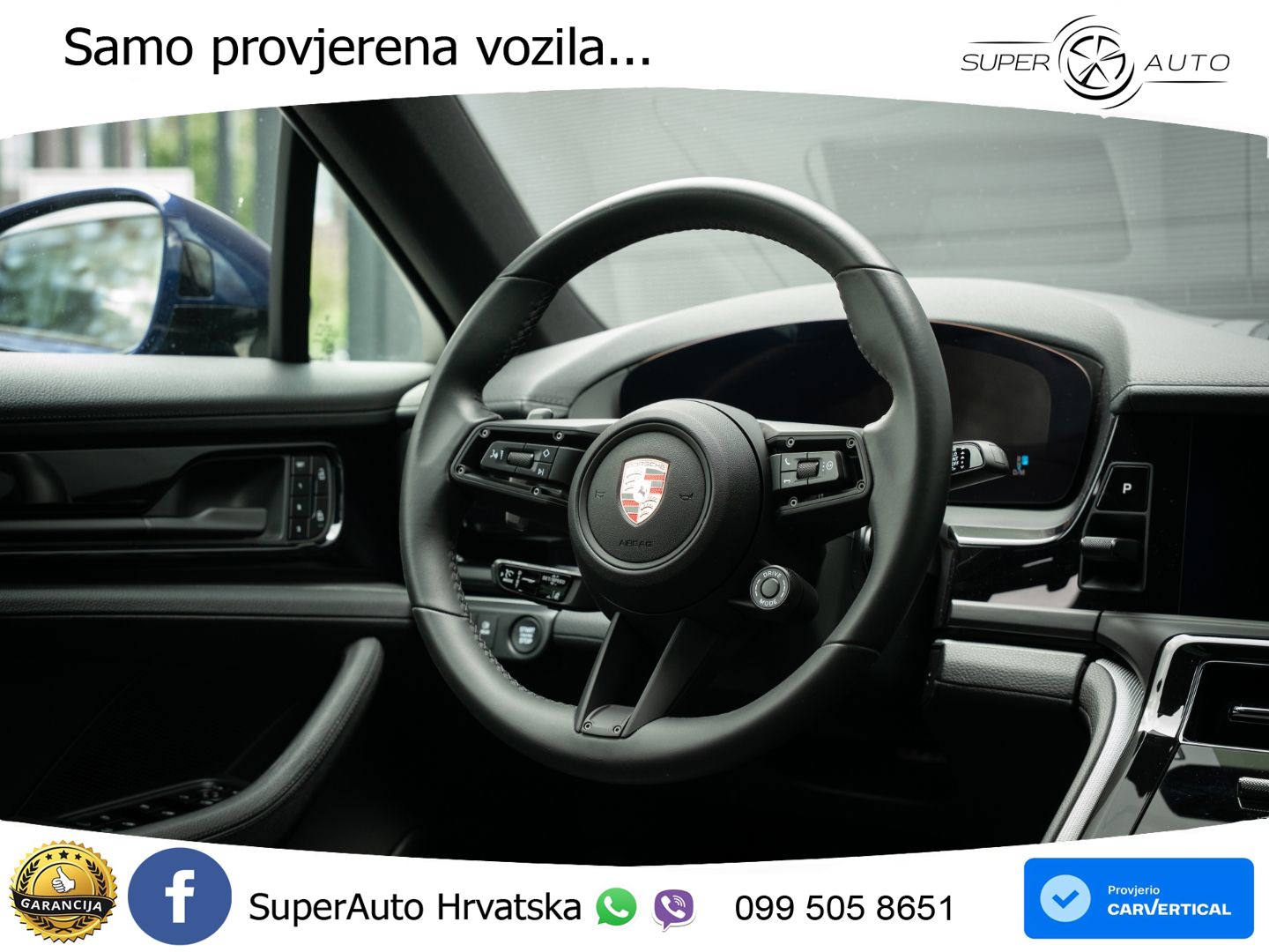 Porsche Panamera 4 2.9 V6 (470 KS) E-Hybrid PDK ACC+HEAD+4xGR SJED+360+PANO