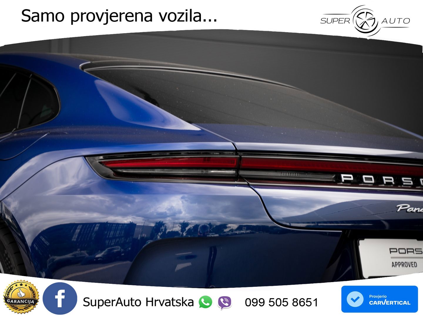 Porsche Panamera 4 2.9 V6 (470 KS) E-Hybrid PDK ACC+HEAD+4xGR SJED+360+PANO