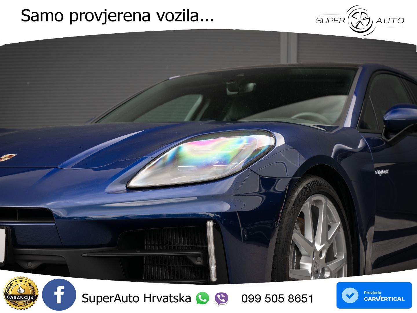 Porsche Panamera 4 2.9 V6 (470 KS) E-Hybrid PDK ACC+HEAD+4xGR SJED+360+PANO