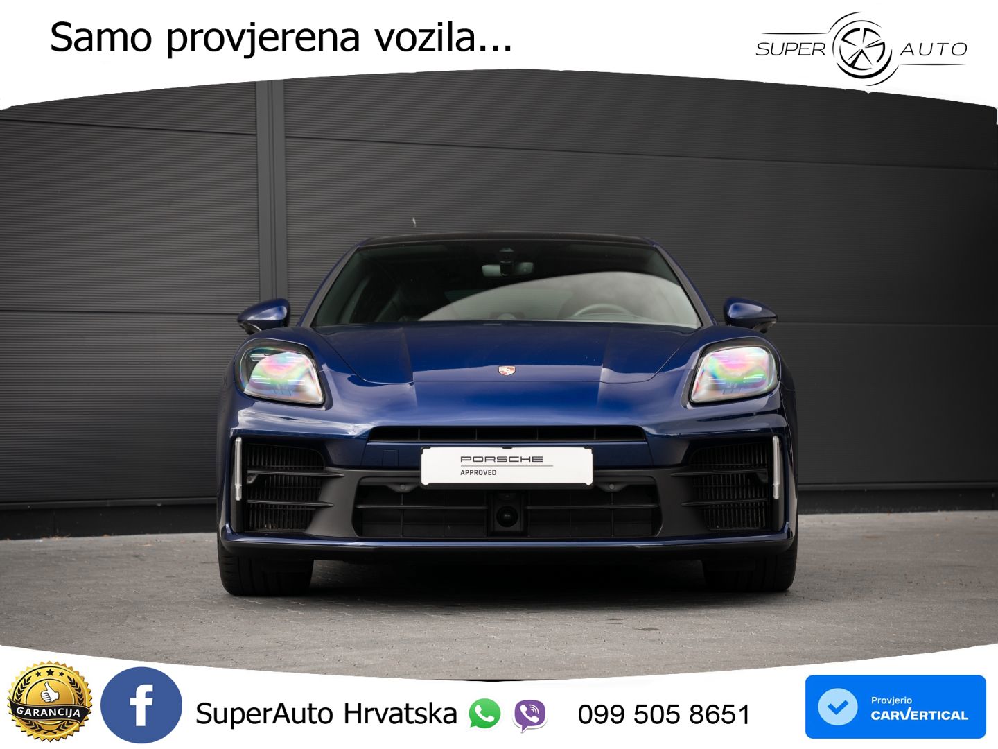Porsche Panamera 4 2.9 V6 (470 KS) E-Hybrid PDK ACC+HEAD+4xGR SJED+360+PANO