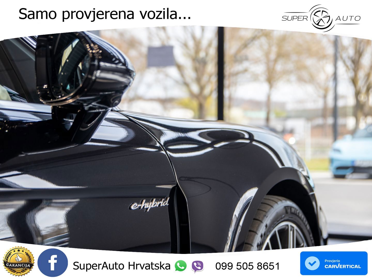 Porsche Panamera 4 2.9 V6 (470 KS) E-Hybrid PDK ACC+HEAD+4xGR SJED+360+PANO