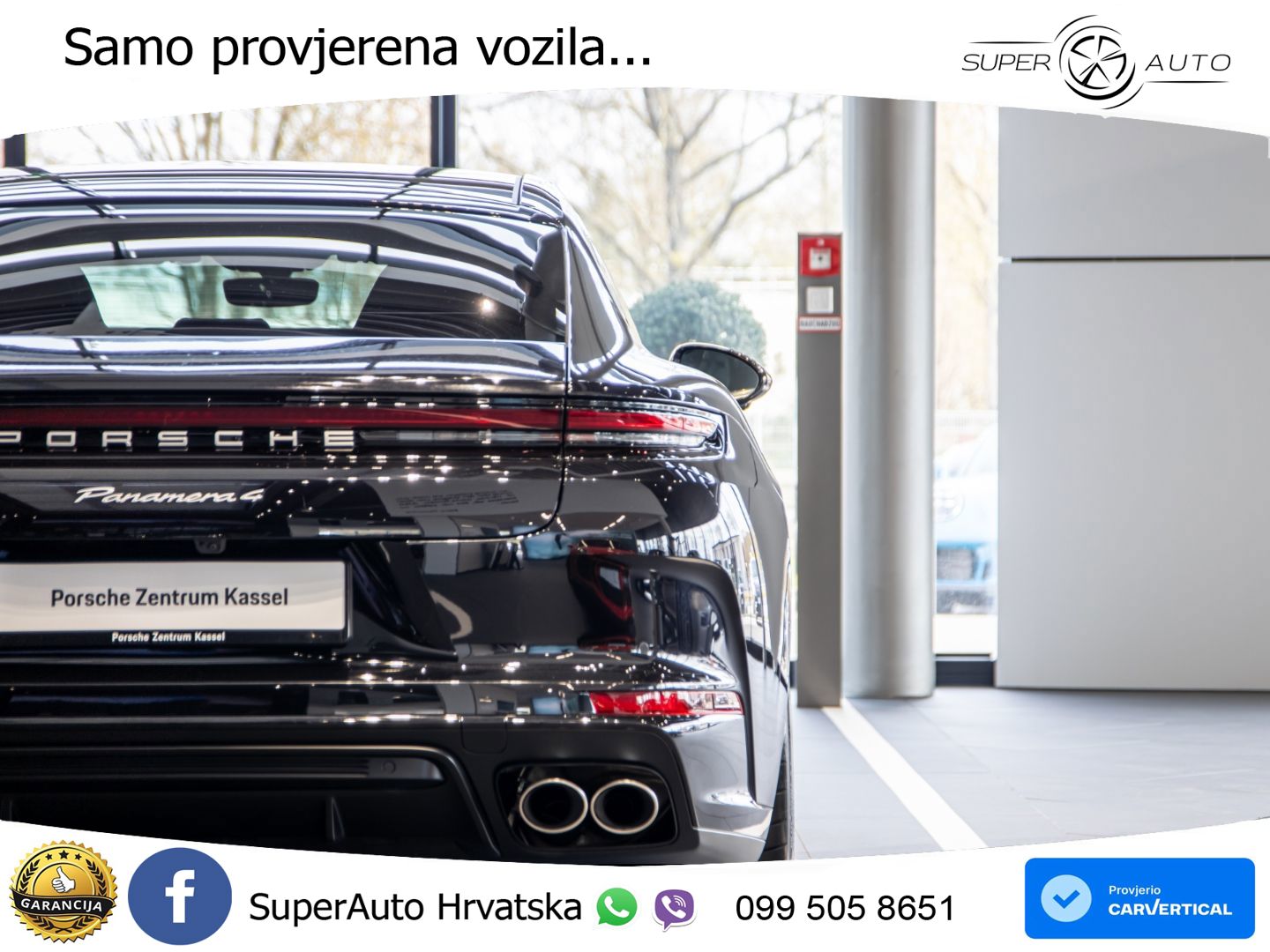 Porsche Panamera 4 2.9 V6 (470 KS) E-Hybrid PDK ACC+HEAD+4xGR SJED+360+PANO
