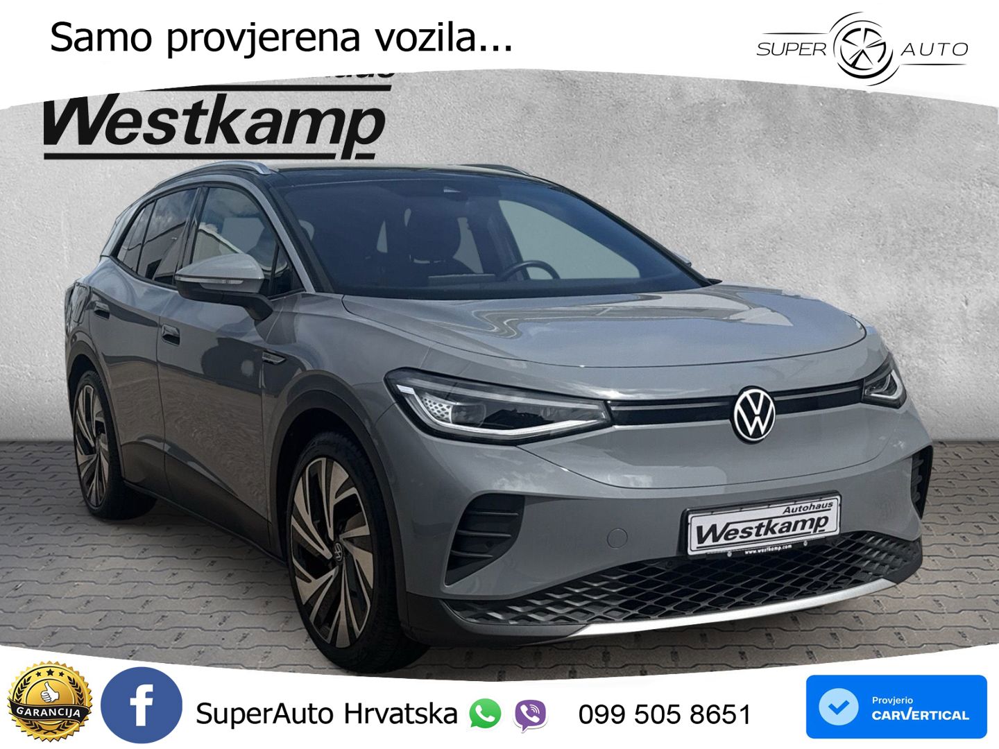 Volkswagen ID.4 Pro Performance 82 kWh (204 KS) LED+GR SJED+ACC