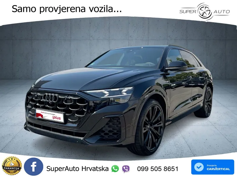 Audi Q8 60 TFSIe V6 (490 KS) quattro Tiptronic S line 489 KS LED+GR SJED+ACC