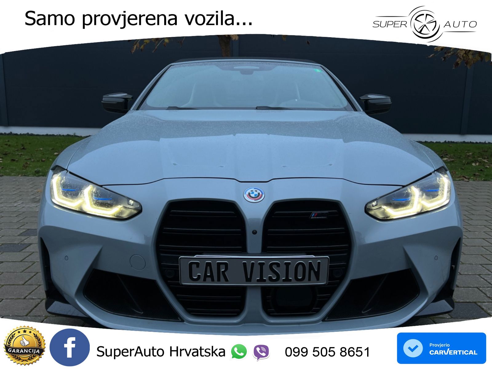 BMW M4 Competition 3.0 (510 KS) Steptronic LED+GR SJED+ACC