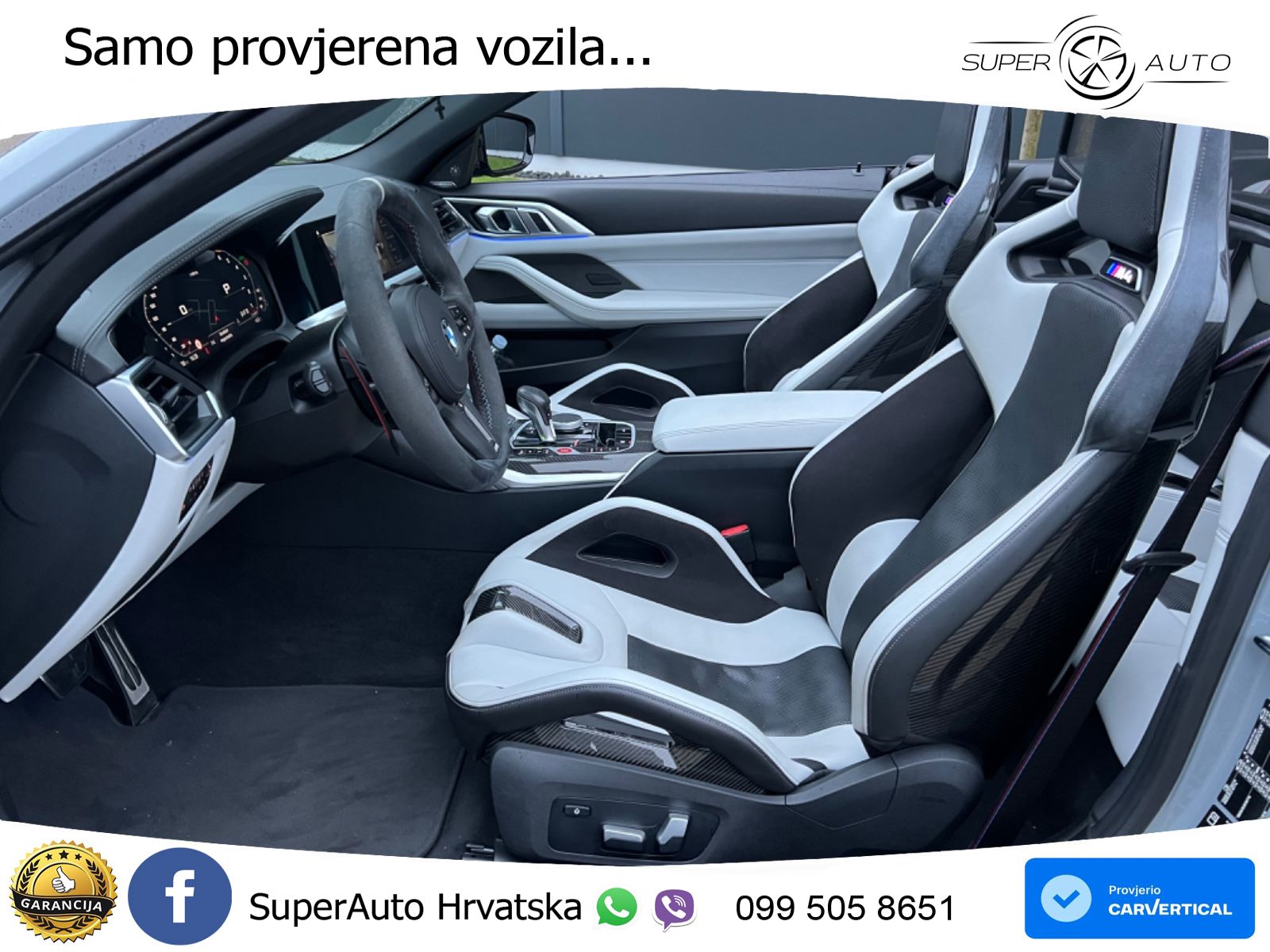 BMW M4 Competition 3.0 (510 KS) Steptronic LED+GR SJED+ACC