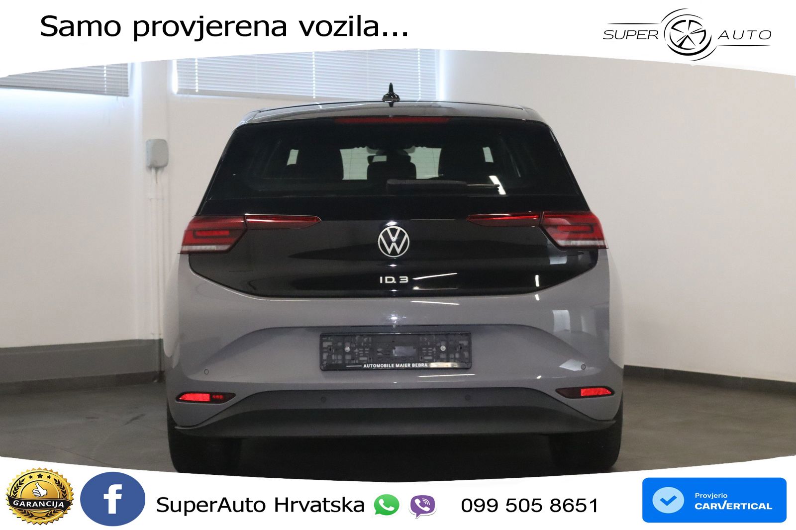 Volkswagen ID.3 Pro 62 kWh (204 KS)