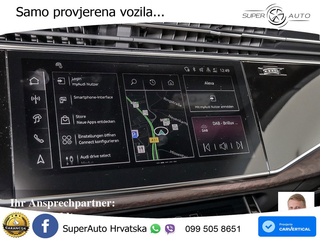 Audi Q8 55 TFSIe V6 (394 KS) quattro Tiptronic LED+GR SJED+ACC