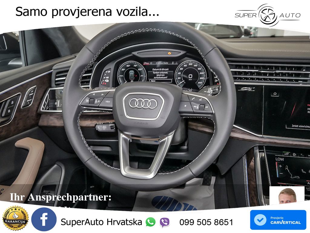 Audi Q8 55 TFSIe V6 (394 KS) quattro Tiptronic LED+GR SJED+ACC