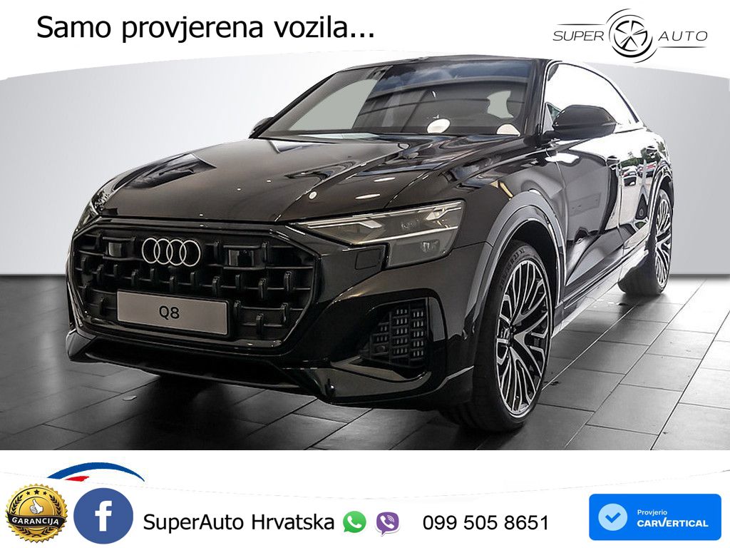 Audi Q8 55 TFSIe V6 (394 KS) quattro Tiptronic LED+GR SJED+ACC