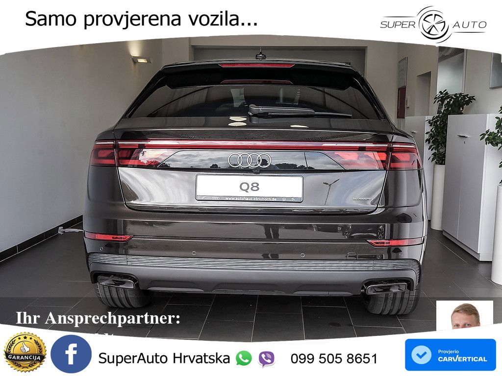 Audi Q8 55 TFSIe V6 (394 KS) quattro Tiptronic LED+GR SJED+ACC