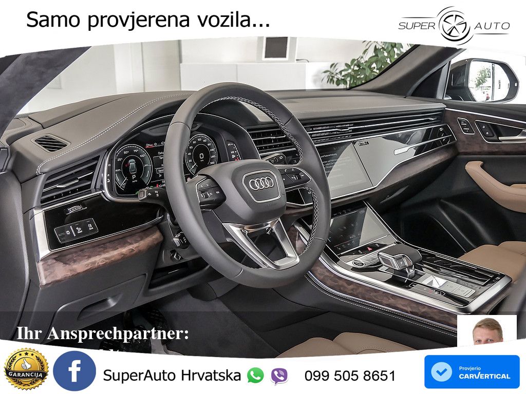 Audi Q8 55 TFSIe V6 (394 KS) quattro Tiptronic LED+GR SJED+ACC