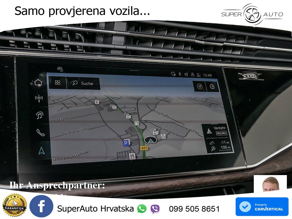 Audi Q8 55 TFSIe V6 (394 KS) quattro Tiptronic LED+GR SJED+ACC