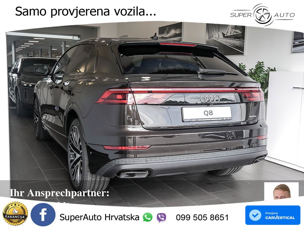 Audi Q8 55 TFSIe V6 (394 KS) quattro Tiptronic LED+GR SJED+ACC