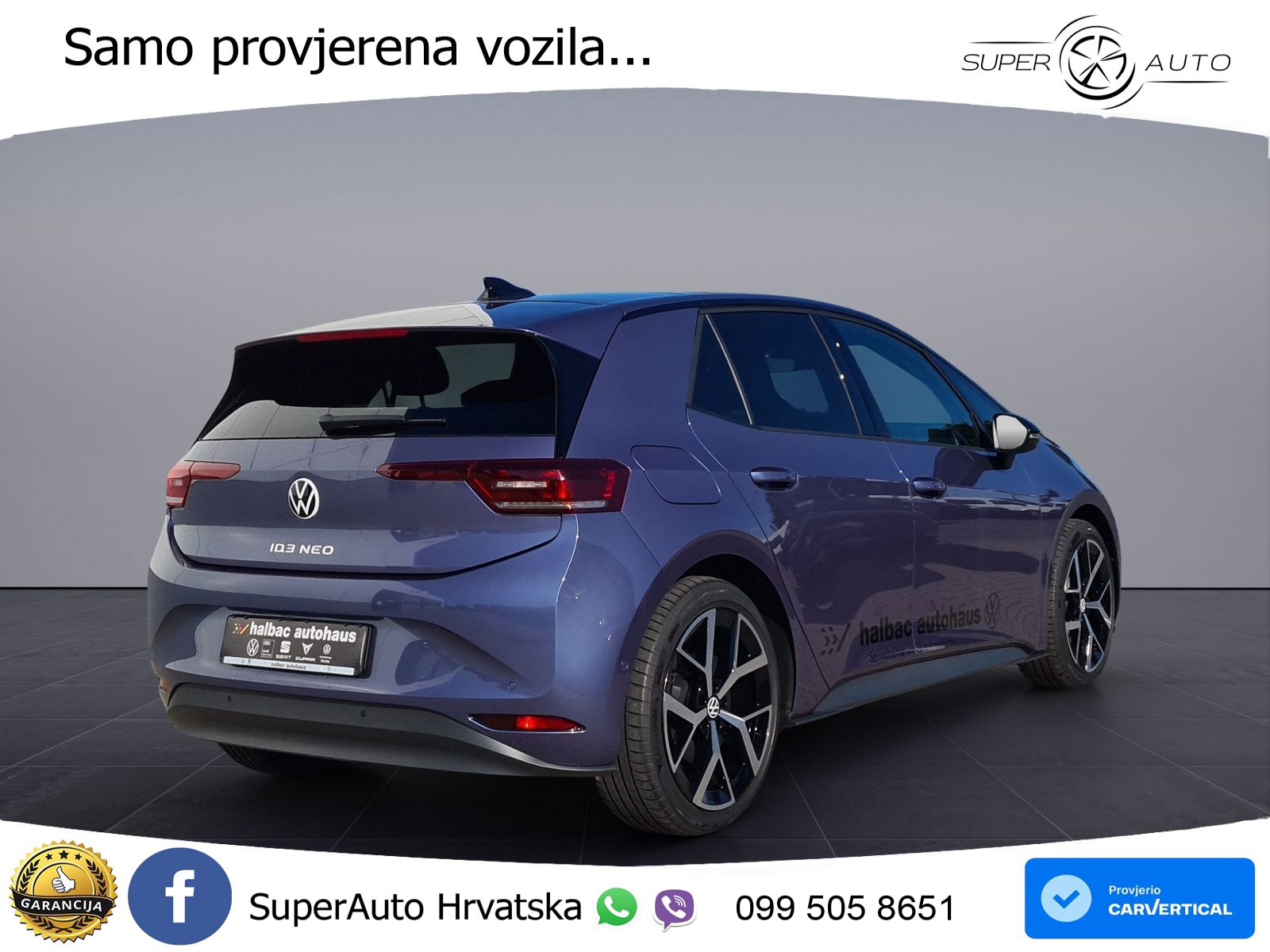 Volkswagen ID.3 79 kWh (231 KS) LED+GR SJED+ACC