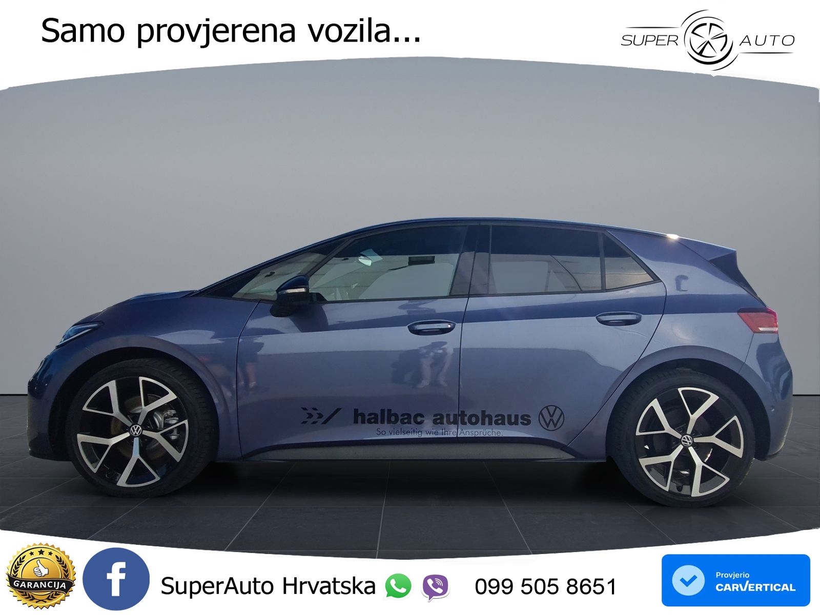 Volkswagen ID.3 79 kWh (231 KS) LED+GR SJED+ACC